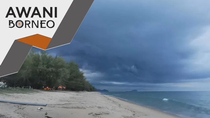 Ribut petir, hujan lebat berpanjangan dijangka landa Sabah, Sarawak