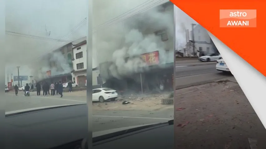 12 maut dalam insiden letupan kedai bunga api