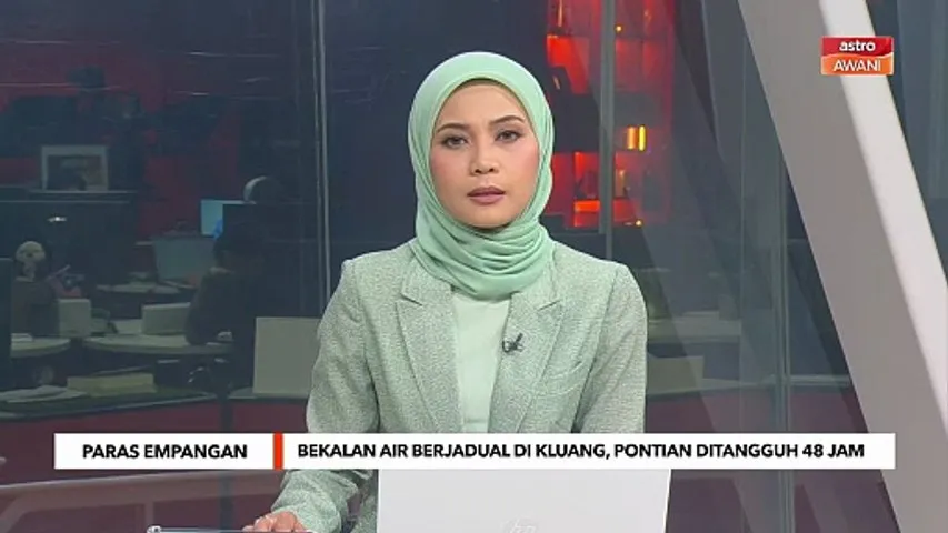 Paras empangan stabil, bekalan air berjadual di Kluang, Pontian ditangguh 48 jam