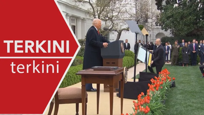 [TERKINI] Trump umum tarif global 10 peratus selepas keputusan mahkamah