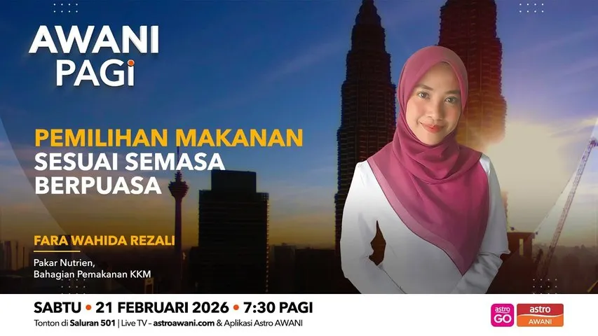 AWANI Pagi: Pemilihan Makanan Sesuai Semasa Berpuasa