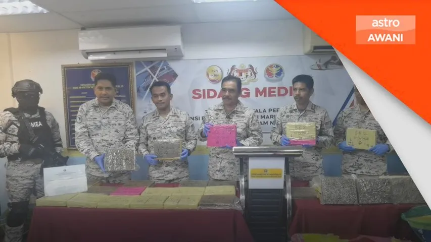 APMM tumpaskan cubaan seludup 50kg ganja bernilai RM150,000