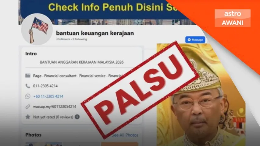 Video janaan AI guna wajah Sultan Pahang perdaya masyarakat