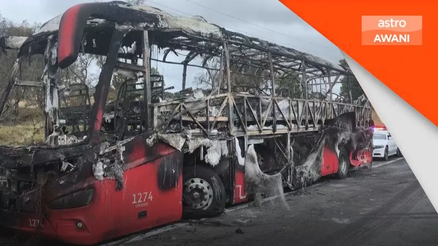 Serangan kartel bakar 14 kenderaan di Oaxaca selepas kematian “El Mencho”