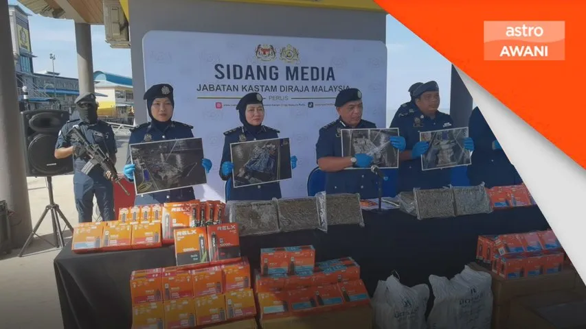Kastam rampas vape, ganja bernilai lebih RM500,000