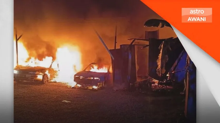 Lima sekeluarga rentung dalam kebakaran di Kampung Pamah Kulat, Raub