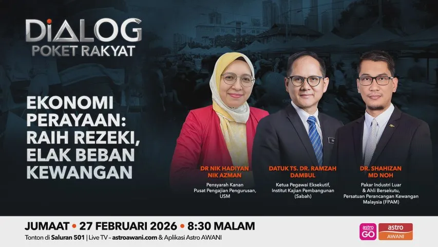 Dialog Poket Rakyat: Ekonomi Perayaan | Raih Rezeki, Elak Beban Kewangan