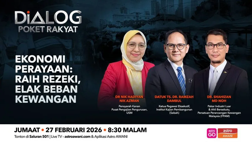 Dialog Poket Rakyat: Ekonomi Perayaan | Raih Rezeki, Elak Beban Kewangan