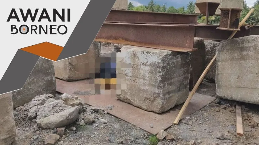 Lelaki warga emas maut dihempap bongkah konkrit