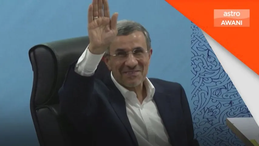 Bekas Presiden Iran, Mahmoud Ahmadinejad terkorban