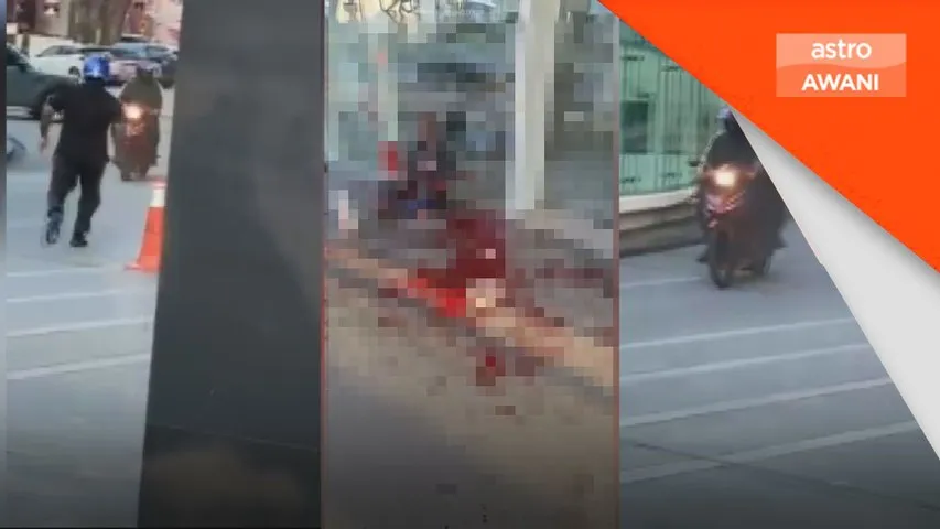 Wanita ditahan bantu siasatan kes tetak di depan pusat beli-belah