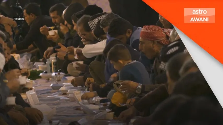 Ribuan nikmati Iftar percuma di Daerah Kadhimiya