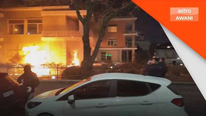 Rumah bekas pemimpin komunis Albania diserang penunjuk perasaan