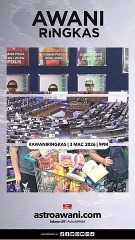 #AWANIRingkas 3 Mac 2026 | 9PM