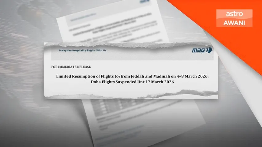 Malaysia Airlines terbang semula ke Jeddah, Madinah pada 4-8 Mac