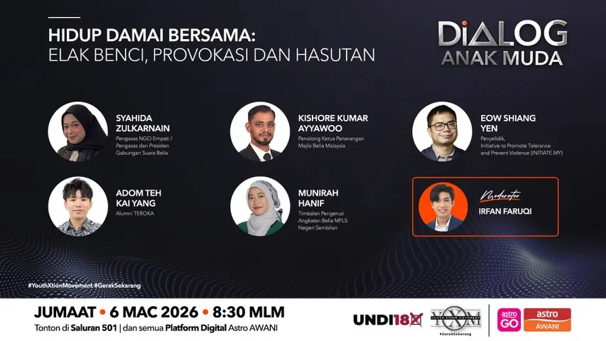 Dialog Anak Muda: Hidup Damai Bersama | Elak Benci, Provokasi dan Hasutan