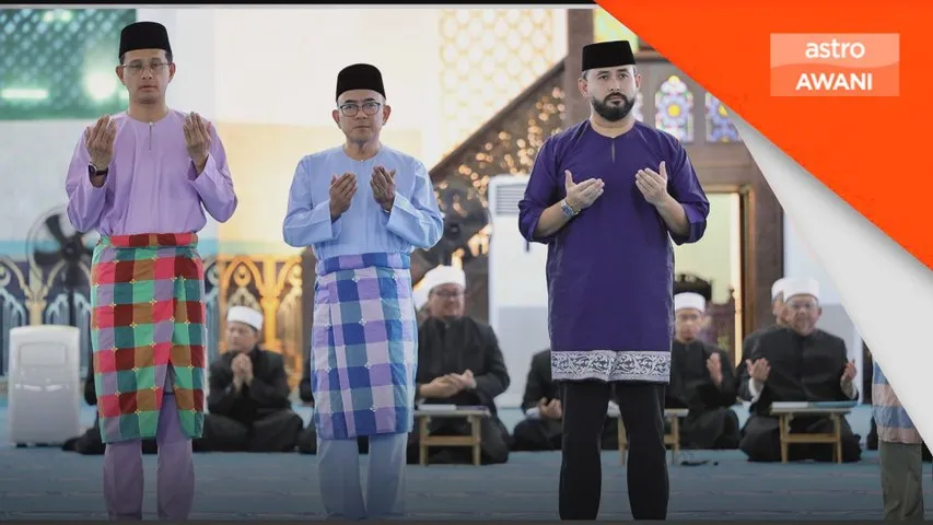Tunku Mahkota Ismail berangkat ke Majlis Khatam Al-Quran Negeri Johor