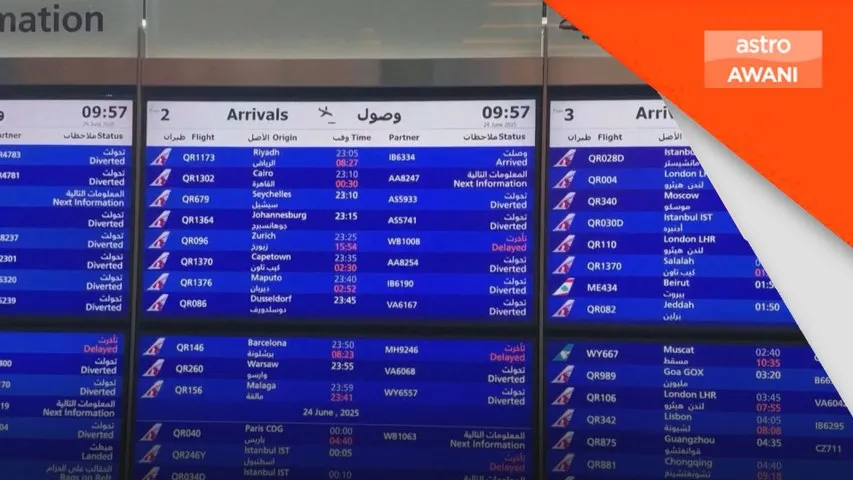 Qatar buka semula sebahagian operasi udara secara terhad