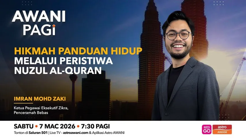 AWANI Pagi: Hikmah dan panduan hidup melalui peristiwa Nuzul al-Quran