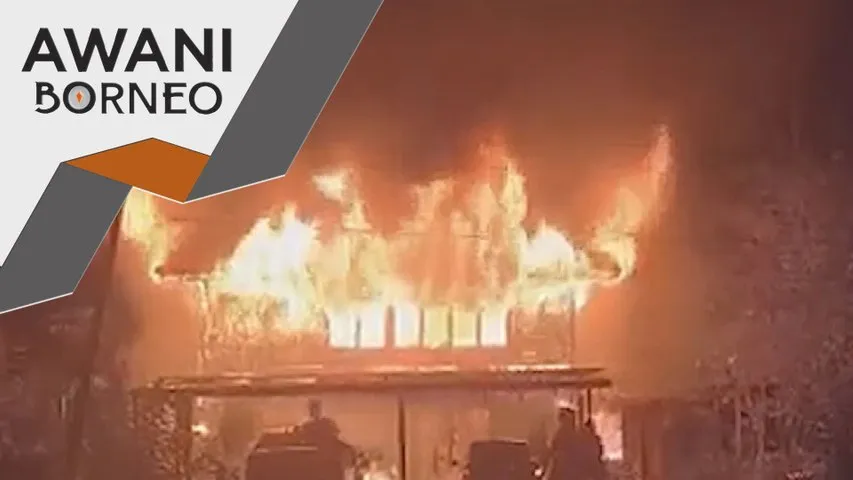 Kanak-kanak lelaki rentung, lima ahli keluarga melecur