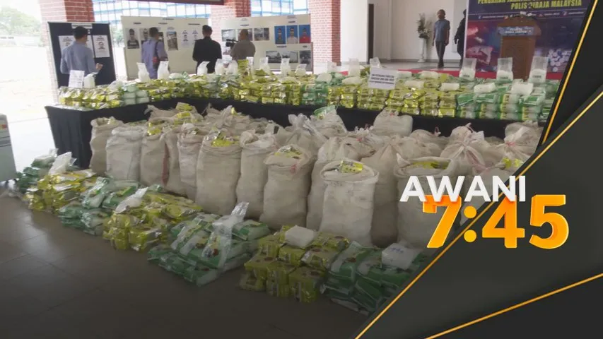 Polis rampas dadah lebih RM180 juta di Lembah Klang, antara terbesar tahun ini