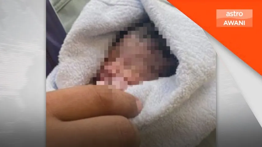Bayi cukup sifat ditemui dalam tong sampah di Plentong