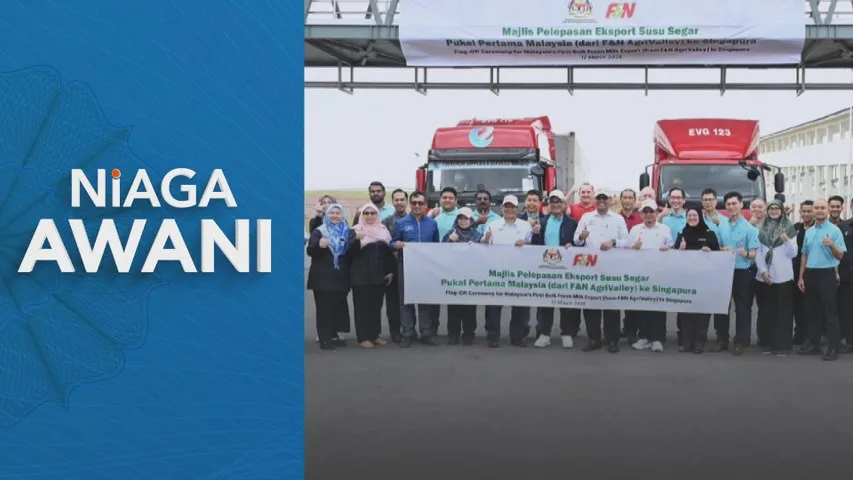 Malaysia eksport susu segar pukal pertama