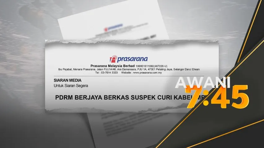 4 suspek curi kabel MRT ditahan - PRASARANA