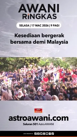 #AWANIRingkas 17 Mac 2026 | 9AM