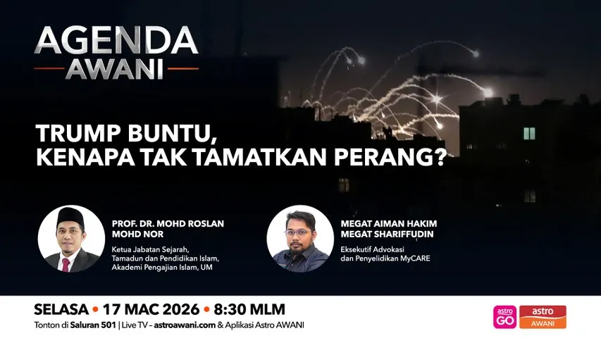 Agenda AWANI: Trump buntu, kenapa tak tamatkan perang?