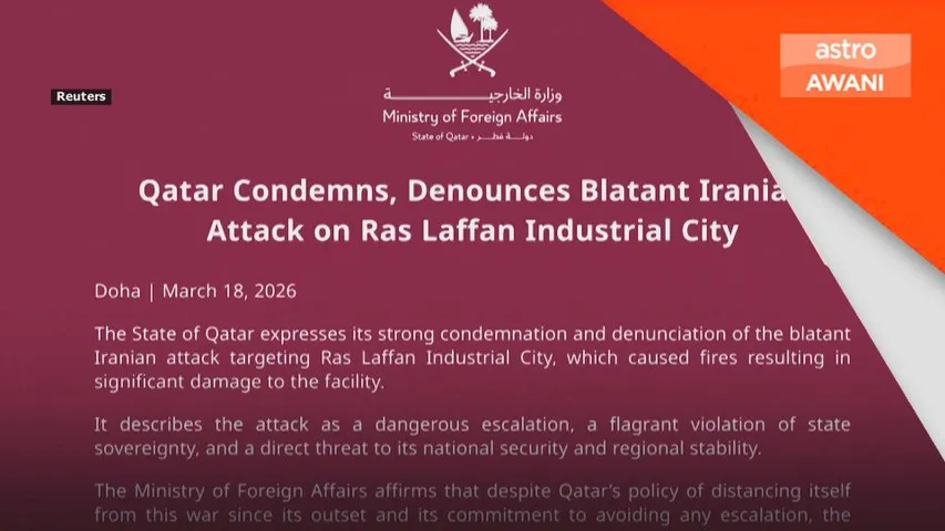 Qatar isytihar atase Iran persona non grata