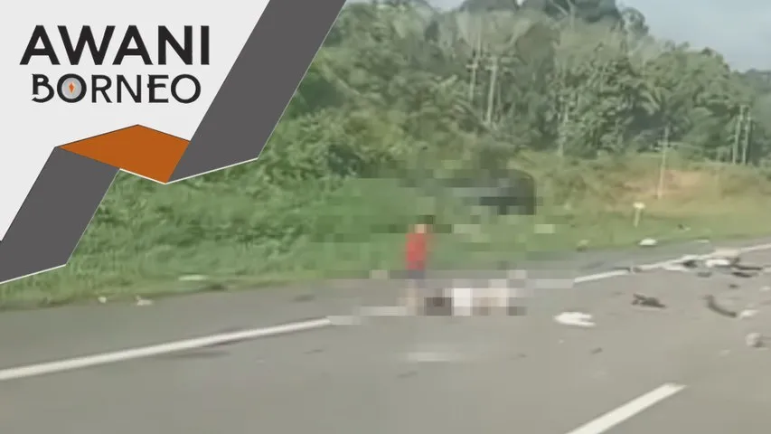 Tiga maut nahas dua kenderaan di Sri Aman