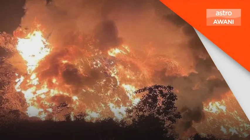 Kebakaran tapak pelupusan Pulau Burung belum terkawal