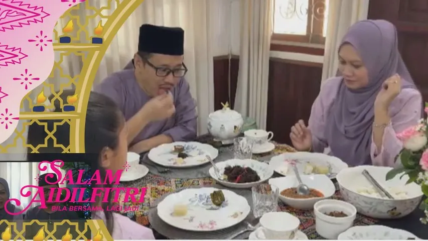 Sambutan Aidilfitri di Vientiane, Laos