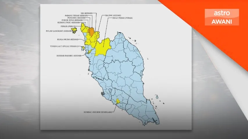 Padang Terap catat Tahap 2 gelombang haba - MetMalaysia