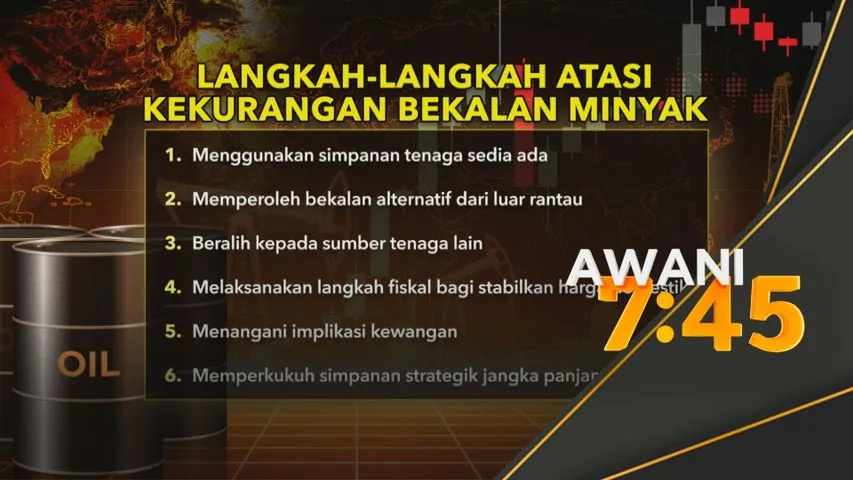 Langkah-langkah atasi kekurangan bekalan minyak