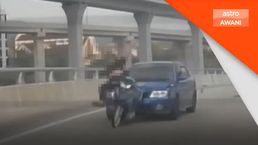 Penunggang motosikal maut dirempuh kereta di Lebuhraya SUKE