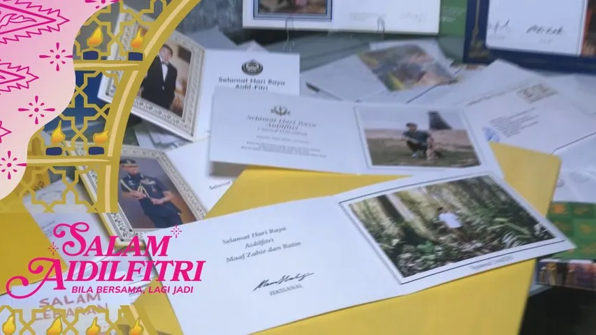 Norain kekalkan tradisi kad raya, terima balasan istana