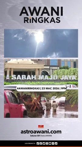 #AWANIRingkas 23 Mac 2026 | 9PM