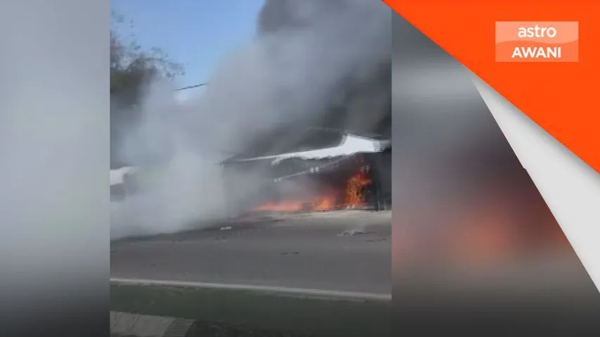 Gerai mercun terbakar: Polis tahan dua wanita bantu siasatan