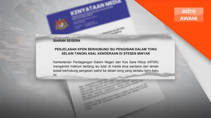 Pembelian petrol, diesel selain tangki kereta perlu permit