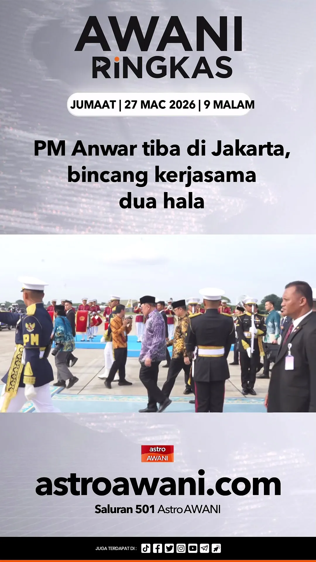 #AWANIRingkas 27 Mac 2026 | 9PM