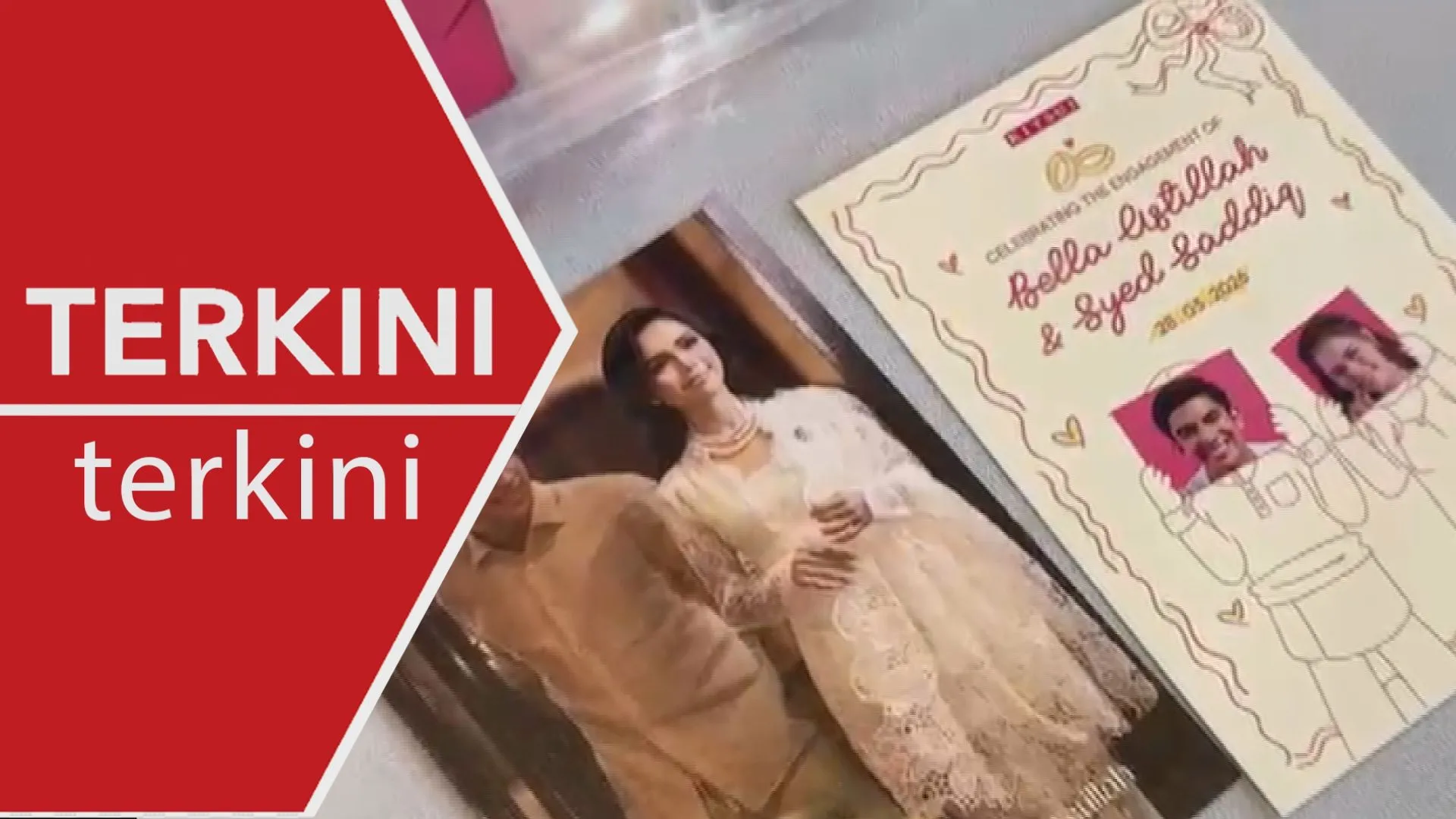 [TERKINI] Syed Saddiq, Bella Astillah bertunang hari ini