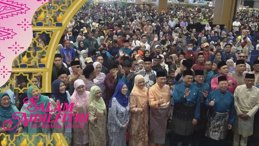 Kira-kira 20,000 hadir rumah terbuka Hari Raya kerajaan Sabah