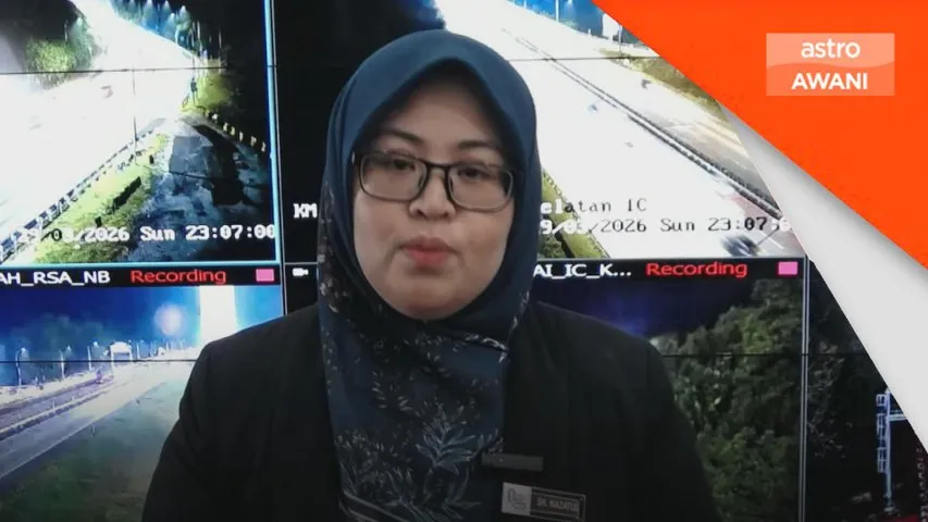 Perkembangan aliran trafik lebuh raya utama