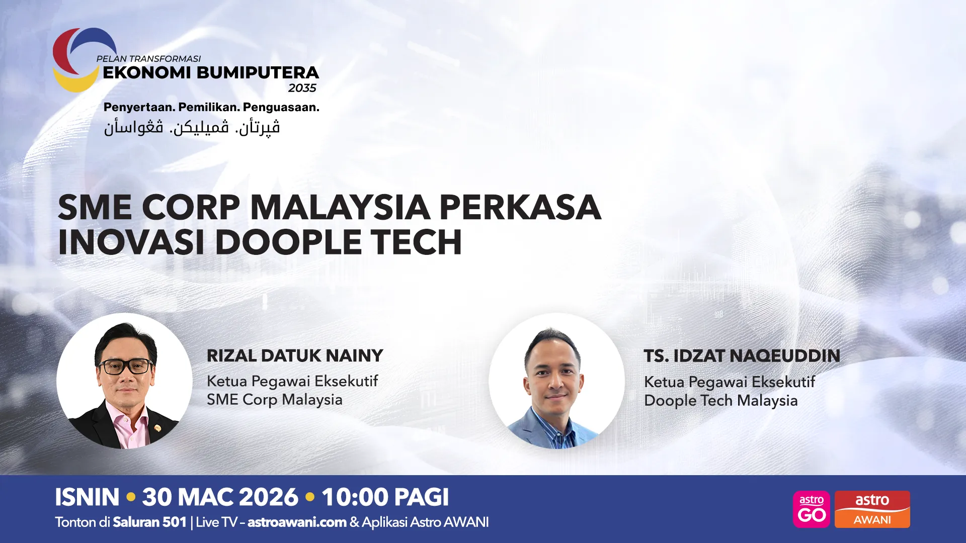 PuTERA35: SME Corp perkasa inovasi Doople Tech