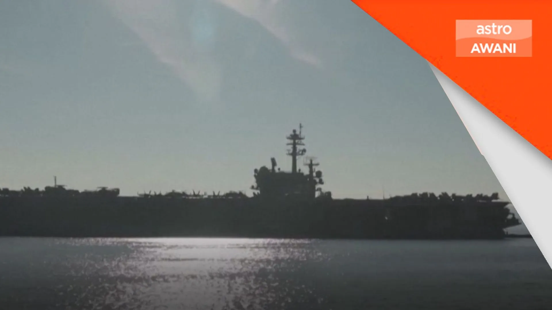 AS kerah kapal induk ketiga ke Asia Barat