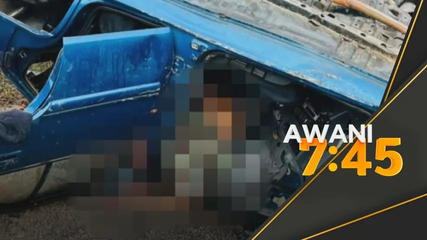 Lelaki maut, isteri parah langgar pokok di Sungai Besar