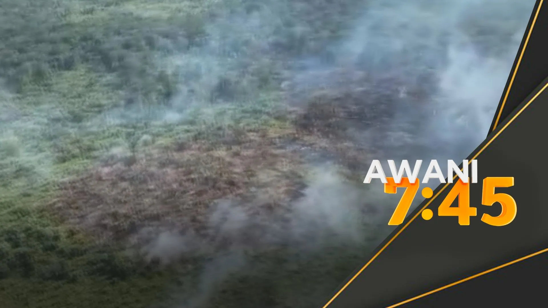 Lapisan pertahanan elak tanah gambut 'menyala'