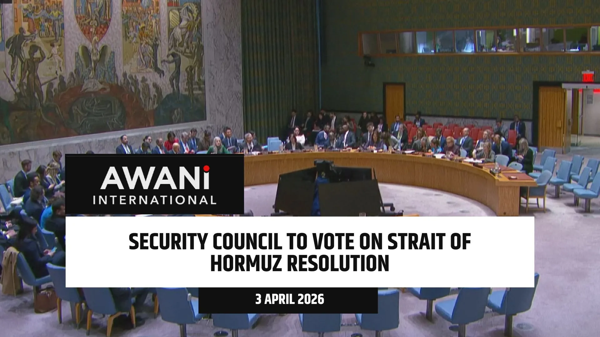 UN to vote on Strait of Hormuz resolution